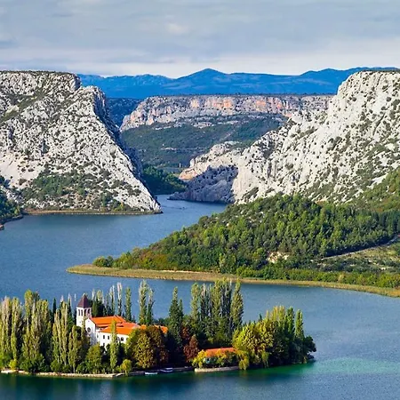 Seven Olives With Heated Pool Near Krka Waterfalls Villa